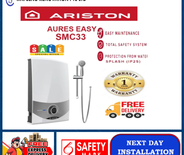 ARISTON AURES SMART SMC33 INSTANT SHOWER HEATER