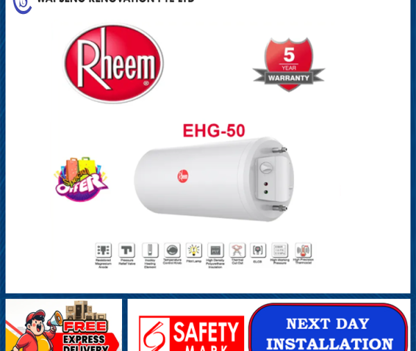 RHEEM EHG-50 STORAGE WATER HEATER | 50 L | AUTHORIZED DEALER | SPECIAL OFFER | FREE DELIVERY