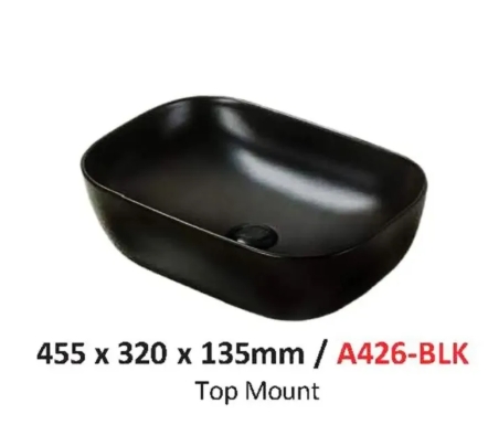 Baron Basin A426-BLK Top Mount Basin / FREE EXPRESS DELIVERY - Image 2