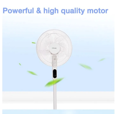 Mowe MW910F 16″ Smart Stand Fan with Remote Control / WIFI / Local Singapore warranty - Image 2